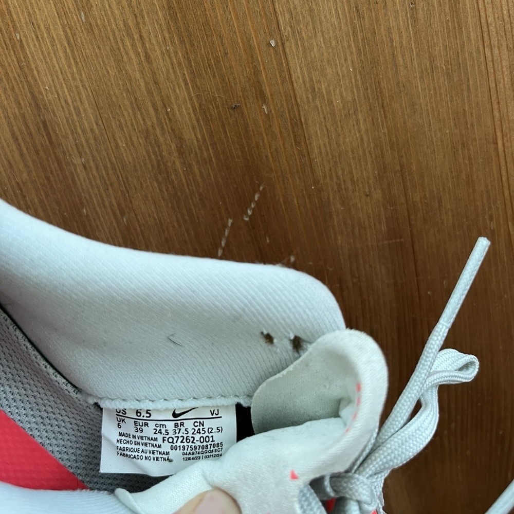 Nike Pegasus Plus 'Barely Grey/Hot Punch' Men's Size 6.5/Womens 8 FQ7262-001 - Picture 13 of 14